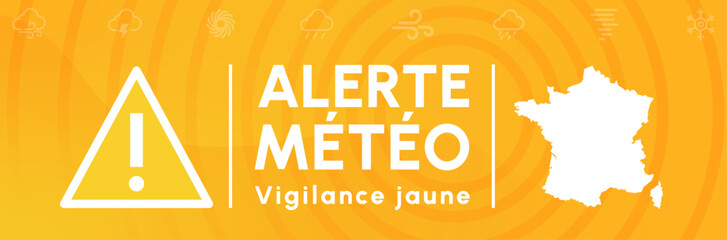 Image for Vigilance jaune risque de vents violents