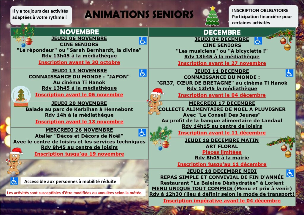Image for Animations seniors