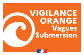 Image for AVIS DE VIGILANCE ORANGE VAGUES-SUBMERSIONS