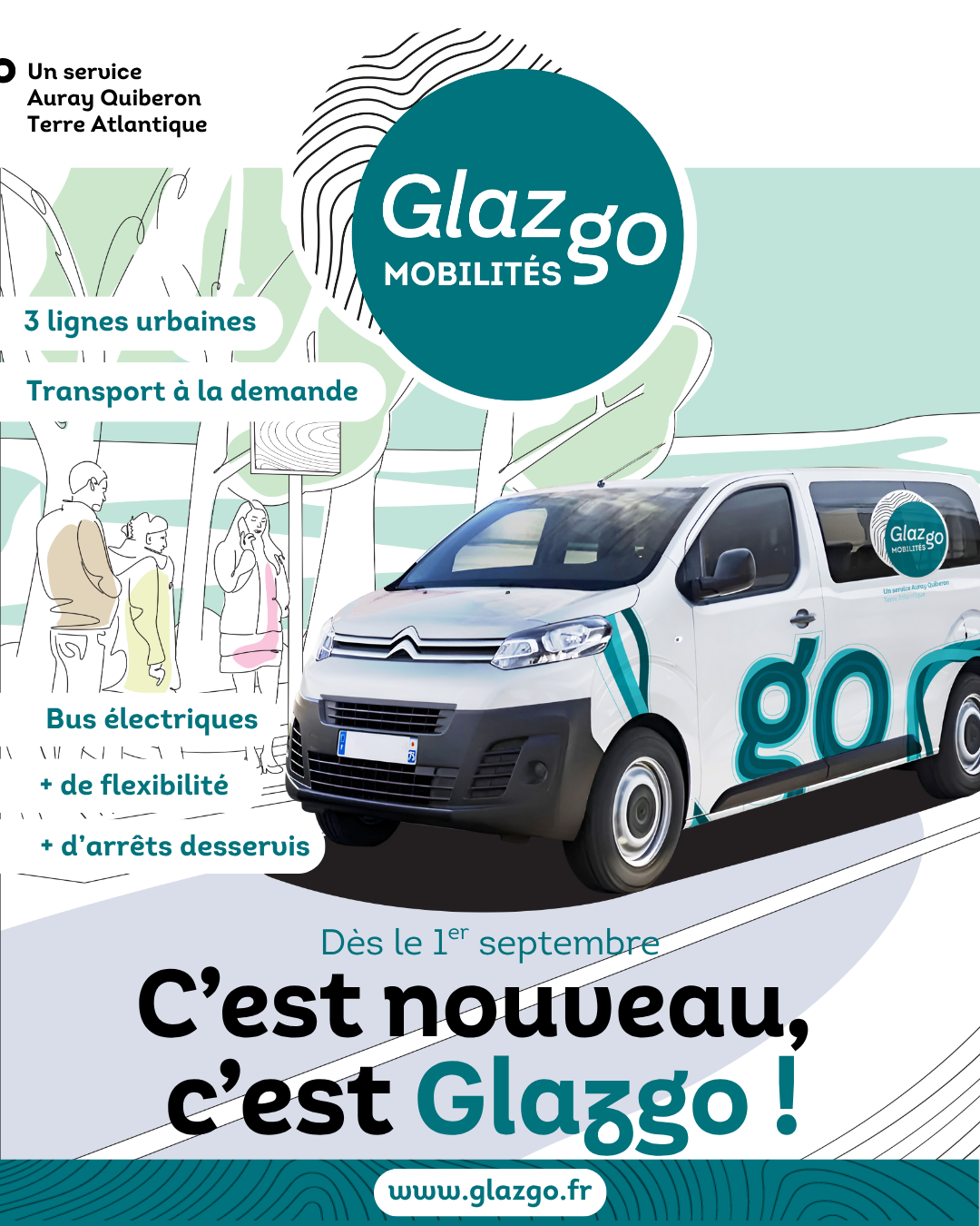 Image for Nouveau réseau de transport Glazgo