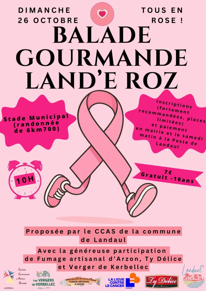 Image for Inscriptions balade gourmande Land’E Roz en mairie et agence postale clôturées